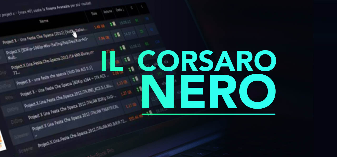 corsaro nero scaricare con torrent