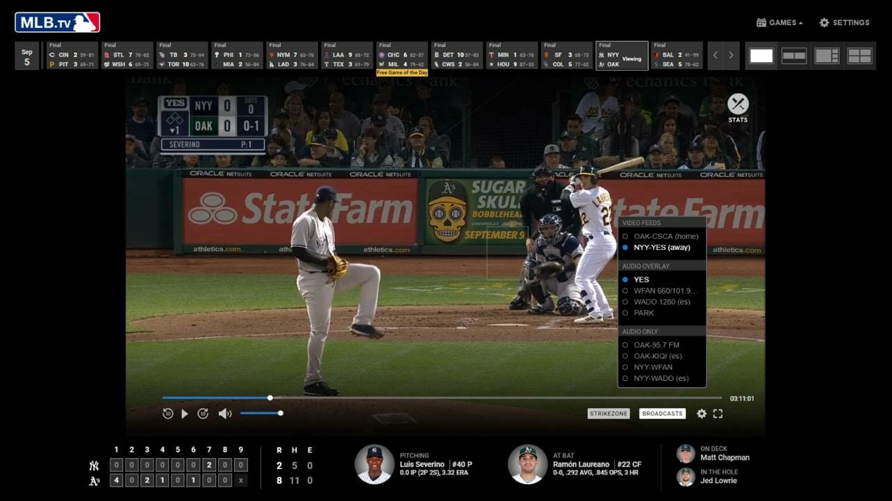 Dove e come vedere la MLB streaming 2024