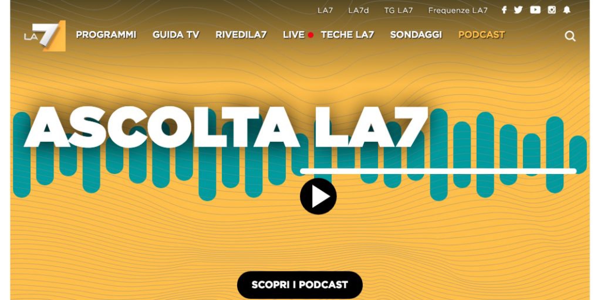 Segui La Programmazione Di La7 In Diretta Streaming