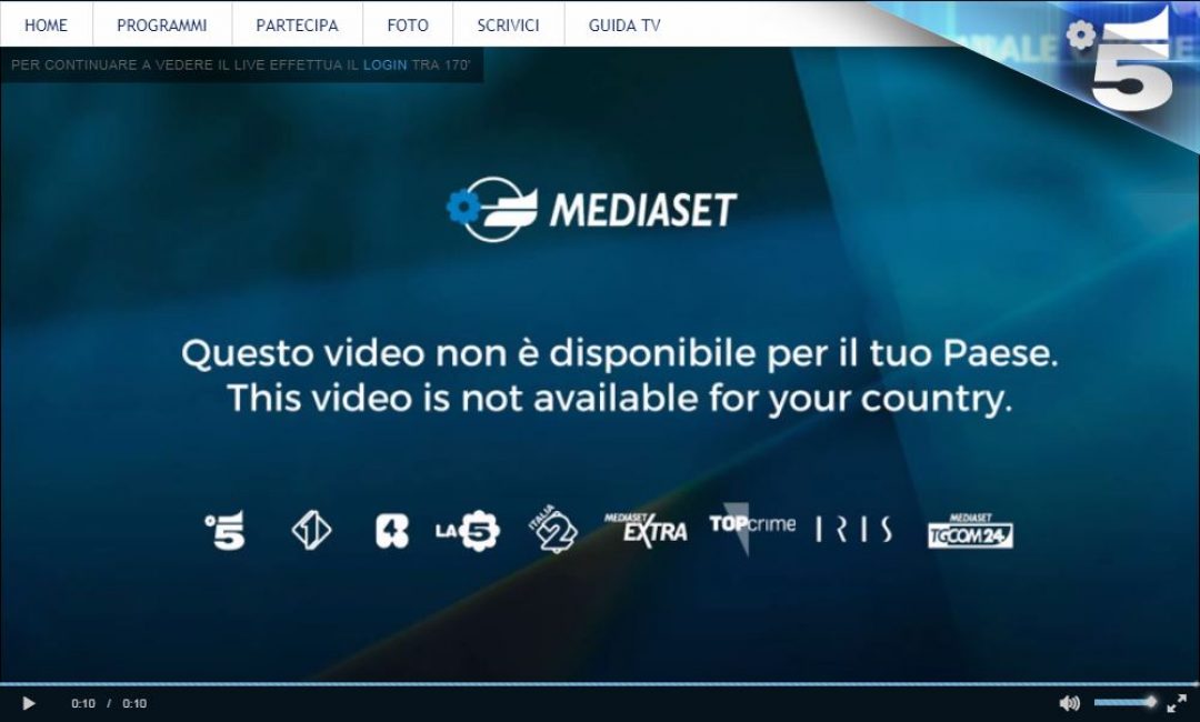 Come vedere Canale 5 streaming estero 2022 [SOLUZIONE RAPIDA]