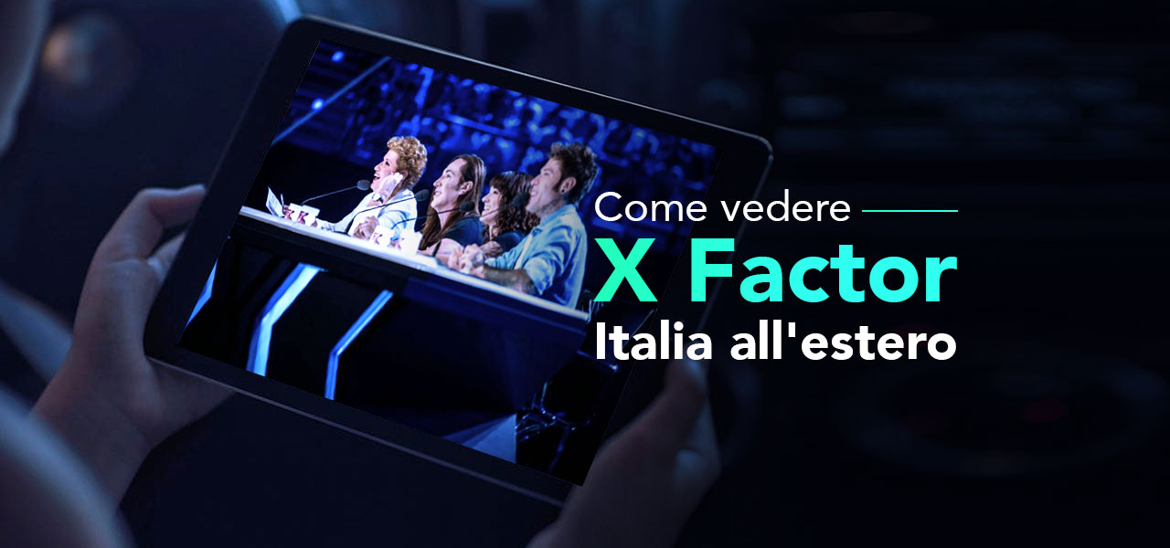 vedere x factor streaming italia