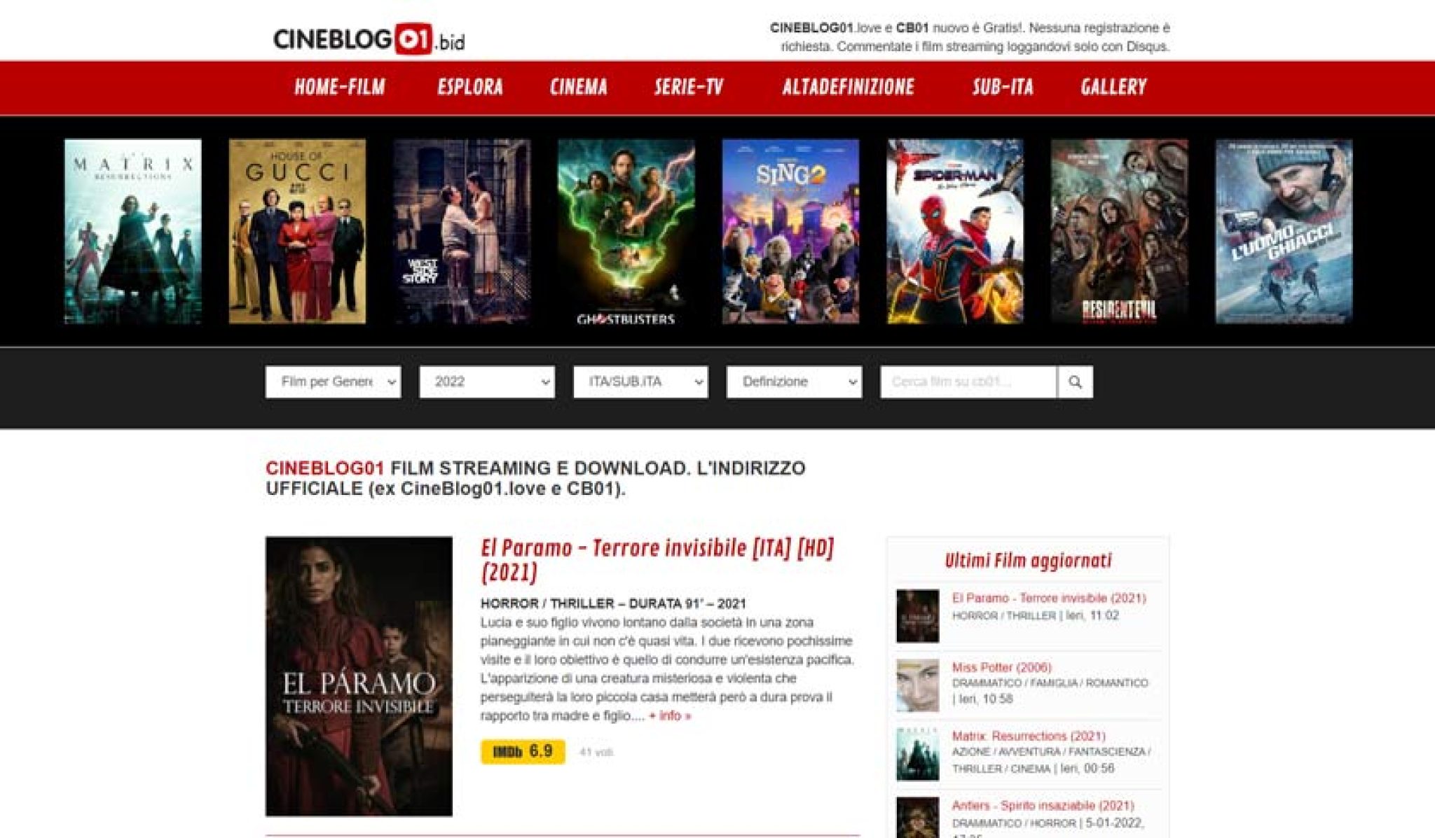 I migliori siti per vedere film in streaming gratis 2024