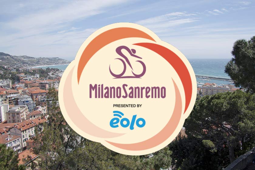 Dove vedere la Milano Sanremo logo