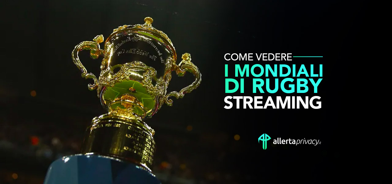 mondiali di rugby in streaming