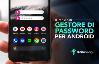Il miglior gestore password Android 2022