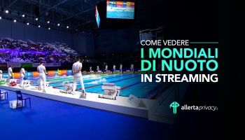 Come vedere i mondiali di nuoto 2023 in streaming