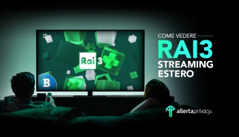 Come vedere Rai 3 streaming estero 2024