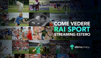 Come guardare Rai Sport streaming estero [2025 GUIDA]
