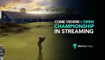 Come vedere The Open Championship 2025 in streaming