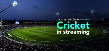 Come vedere il cricket in streaming nel 2025